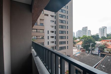 Studio à venda com 25m², 1 quarto e sem vagaVaranda
