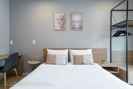 Studio para alugar com 27m², 1 quarto e sem vaga