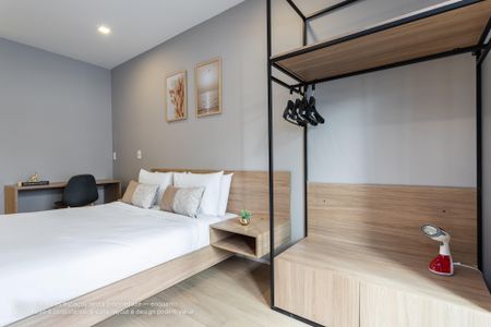 Studio para alugar com 27m², 1 quarto e sem vaga