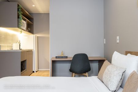 Studio para alugar com 27m², 1 quarto e sem vaga