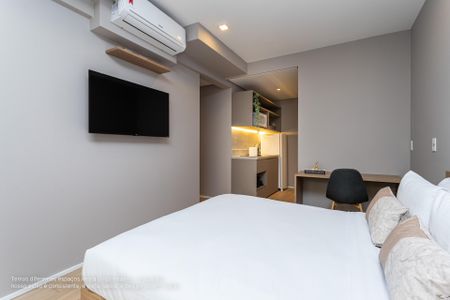 Studio para alugar com 27m², 1 quarto e sem vaga