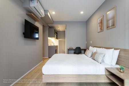 Studio para alugar com 27m², 1 quarto e sem vaga