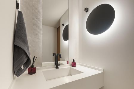 Apartamento à venda com 62m², 1 quarto e 1 vagaLavabo