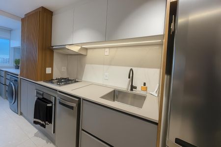 Apartamento à venda com 62m², 1 quarto e 1 vagaCozinha e Área de Serviço