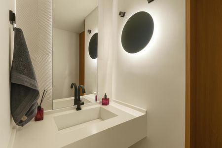 Apartamento à venda com 62m², 1 quarto e 1 vagaLavabo