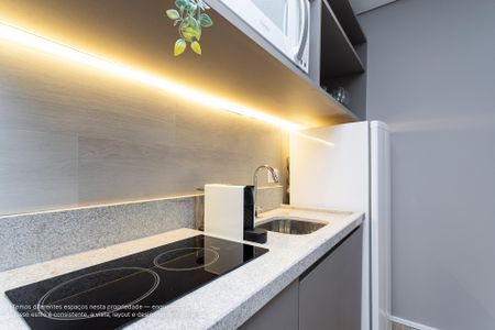 Studio para alugar com 27m², 1 quarto e sem vaga