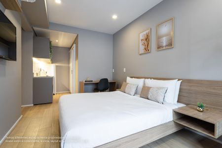 Studio para alugar com 27m², 1 quarto e sem vaga