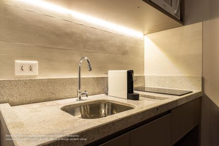 Studio para alugar com 36m², 1 quarto e sem vaga