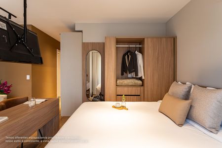 Apartamento para alugar com 35m², 1 quarto e sem vaga