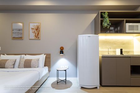 Studio para alugar com 36m², 1 quarto e sem vaga