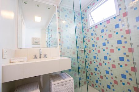 Apartamento para alugar com 136m², 3 quartos e 2 vagasBanheiro social