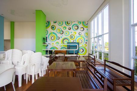 Apartamento para alugar com 136m², 3 quartos e 2 vagasÁrea comum - Salão de festas