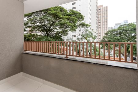 Studio para alugar com 27m², 1 quarto e sem vaga Studio para alugar com 27m², 1 quarto e sem vagaVaranda