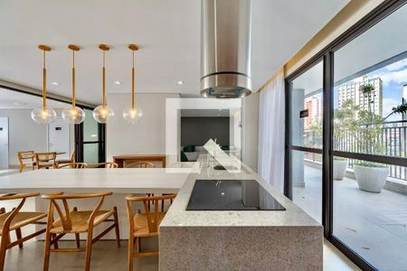 Apartamento para alugar com 29m², 1 quarto e sem vagaÁrea comum - Salão de festas