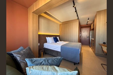 Studio à venda com 26m², 1 quarto e sem vaga Studio à venda com 26m², 1 quarto e sem vagaQuarto