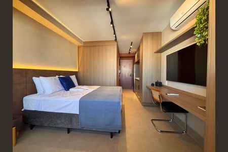 Studio à venda com 26m², 1 quarto e sem vaga Studio à venda com 26m², 1 quarto e sem vagaQuarto