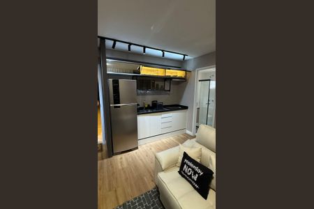 Studio à venda com 27m², 1 quarto e sem vagaCozinha