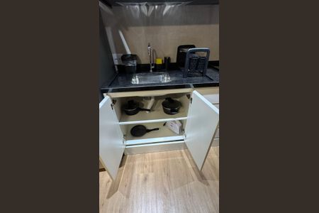 Studio à venda com 27m², 1 quarto e sem vagaCozinha