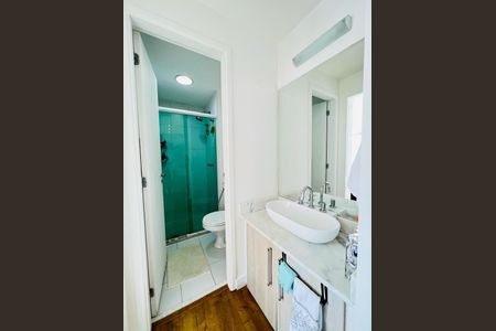 Studio à venda com 40m², 1 quarto e 1 vagaBanheiro