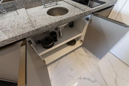 Studio à venda com 23m², 1 quarto e sem vagaCozinha