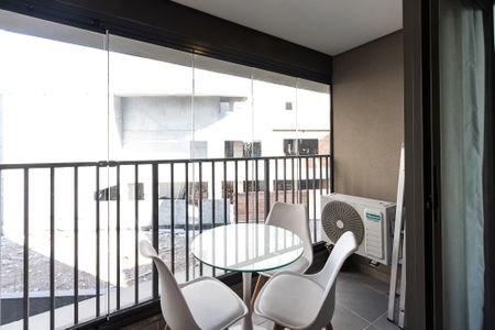 Studio à venda com 23m², 1 quarto e sem vagaVaranda