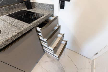 Studio à venda com 23m², 1 quarto e sem vagaCozinha