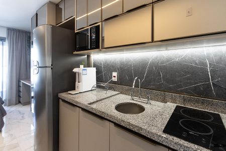 Studio à venda com 23m², 1 quarto e sem vagaCozinha