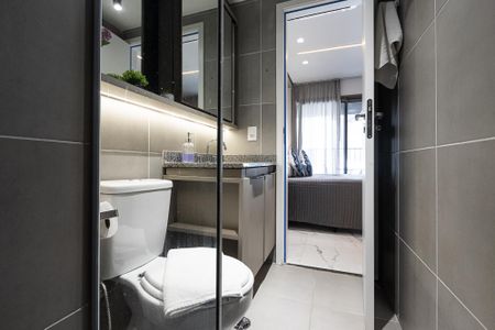 Studio à venda com 23m², 1 quarto e sem vagaBanheiro
