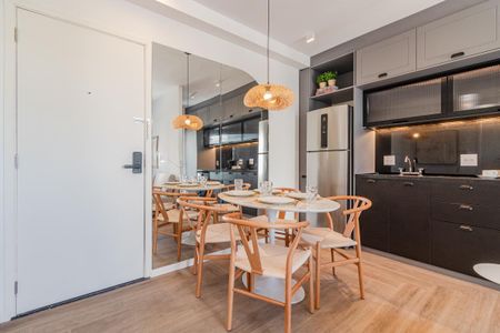 Sala de apartamento para alugar com 1 quarto, 37m² em Jardins, São Paulo