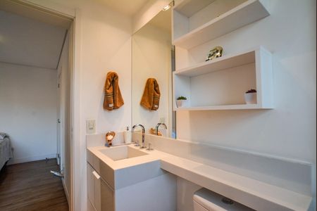 Apartamento para alugar com 117m², 2 quartos e 2 vagasBanheiro da Suíte 1