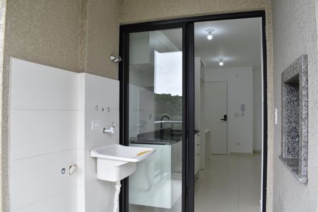 Studio para alugar com 30m², 1 quarto e sem vagaVaranda com Churrasqueira