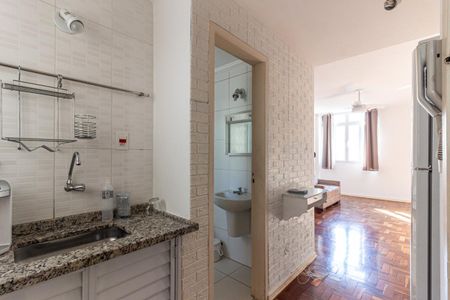 Studio à venda com 29m², 1 quarto e sem vagaCozinha