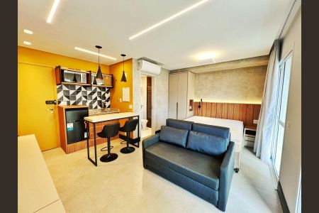 Studio à venda com 28m², 1 quarto e 1 vagaSala