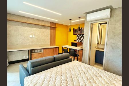 Studio à venda com 28m², 1 quarto e 1 vagaQuarto