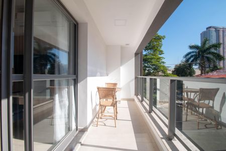 Apartamento à venda com 33m², 1 quarto e sem vagaVaranda