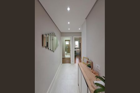 Apartamento à venda com 92m², 2 quartos e 2 vagas Apartamento à venda com 92m², 2 quartos e 2 vagasHall