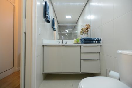 Apartamento para alugar com 50m², 1 quarto e 1 vagaBanheiro da Suíte