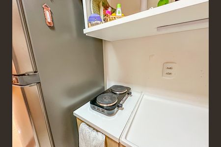 Studio à venda com 42m², 1 quarto e sem vagaCozinha