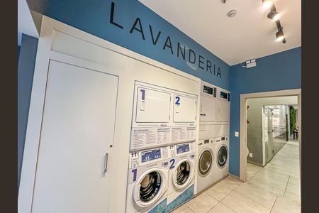 Studio à venda com 42m², 1 quarto e sem vagaÁrea comum - lavanderia