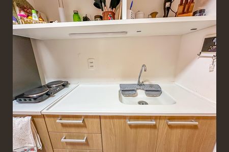 Studio à venda com 42m², 1 quarto e sem vagaCozinha