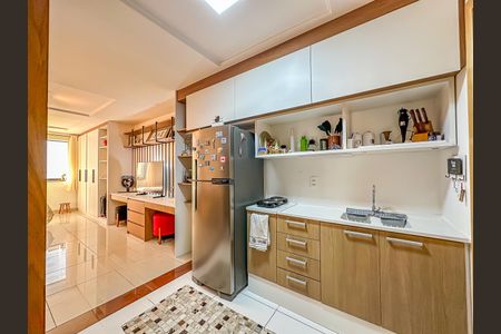 Studio à venda com 42m², 1 quarto e sem vagaCozinha