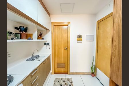 Studio à venda com 42m², 1 quarto e sem vagaCozinha