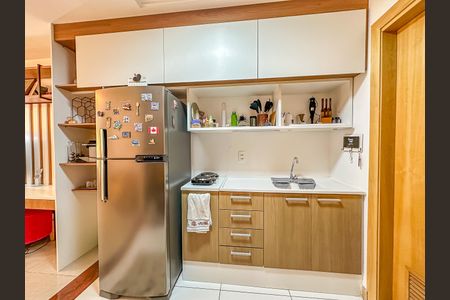 Studio à venda com 42m², 1 quarto e sem vagaCozinha