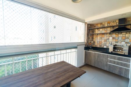 Apartamento à venda com 88m², 3 quartos e 2 vagasSacada da Sala