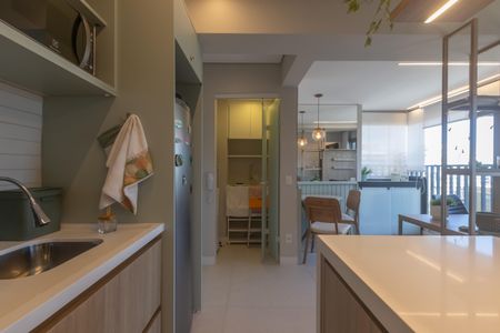 Studio para alugar com 35m², 1 quarto e sem vagaCozinha