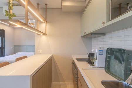 Studio para alugar com 35m², 1 quarto e sem vagaCozinha