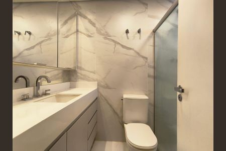 Apartamento para alugar com 116m², 2 quartos e 3 vagasBanheiro da Suíte