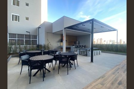 Apartamento à venda com 40m², 1 quarto e 1 vagaChurrasqueira