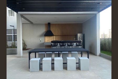 Apartamento à venda com 40m², 1 quarto e 1 vagaChurrasqueira