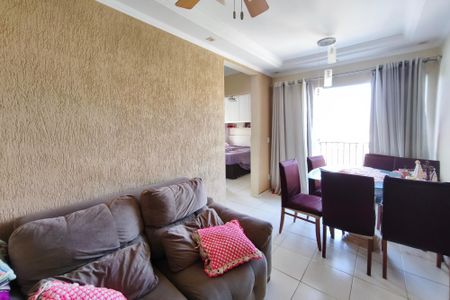 Sala de apartamento à venda com 2 quartos, 48m² em Jardim do Lago, Campinas